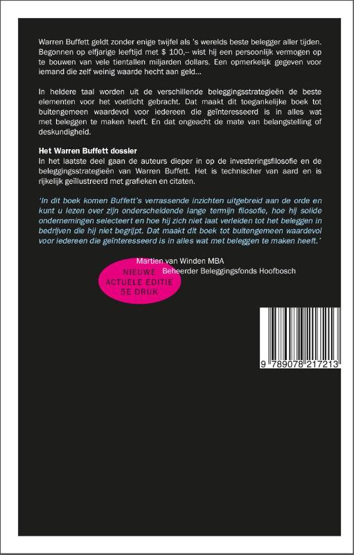 Achterkant van Leer beleggen als Warren Buffet