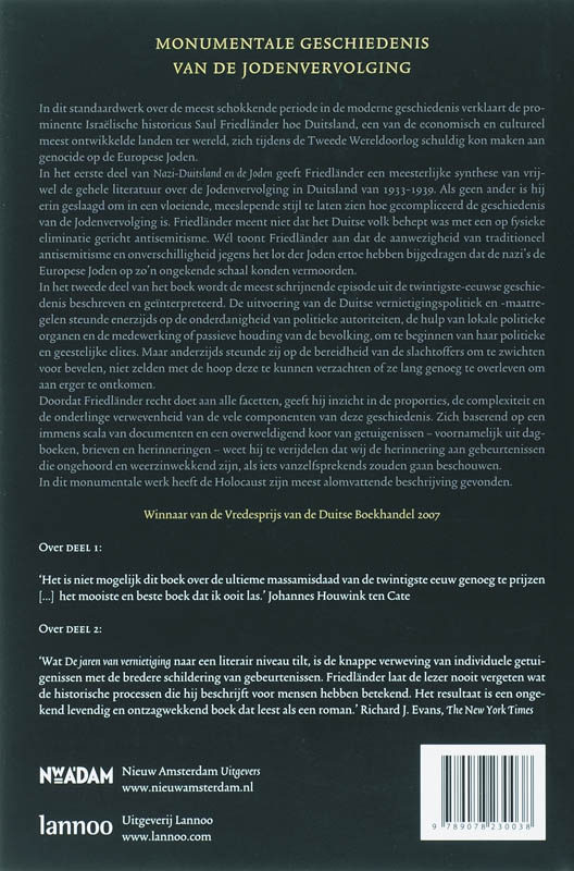 Achterkant van Nazi-Duitsland en de joden
