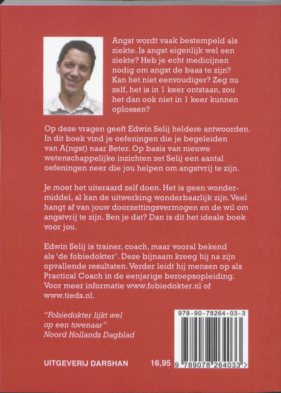 Achterkant van Hoe leef je het langst zonder angst