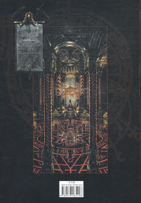 Achterkant van 6 Hellfire club