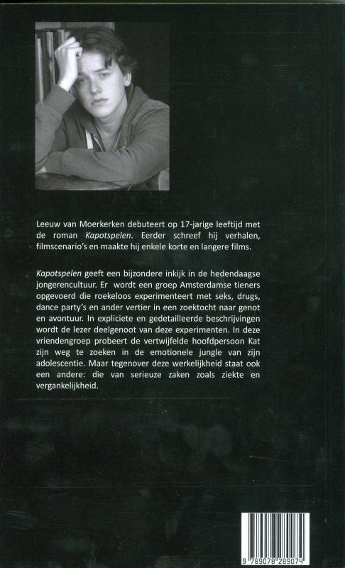 Achterkant van Kapotspelen