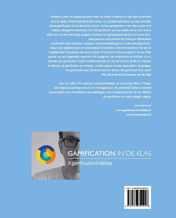 Achterkant van Gamification in de klas