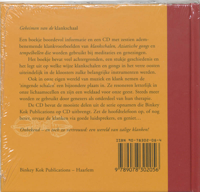 Achterkant van Geheimen van de klankschaal