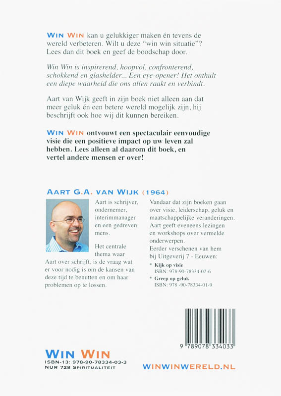 Achterkant van Win Win