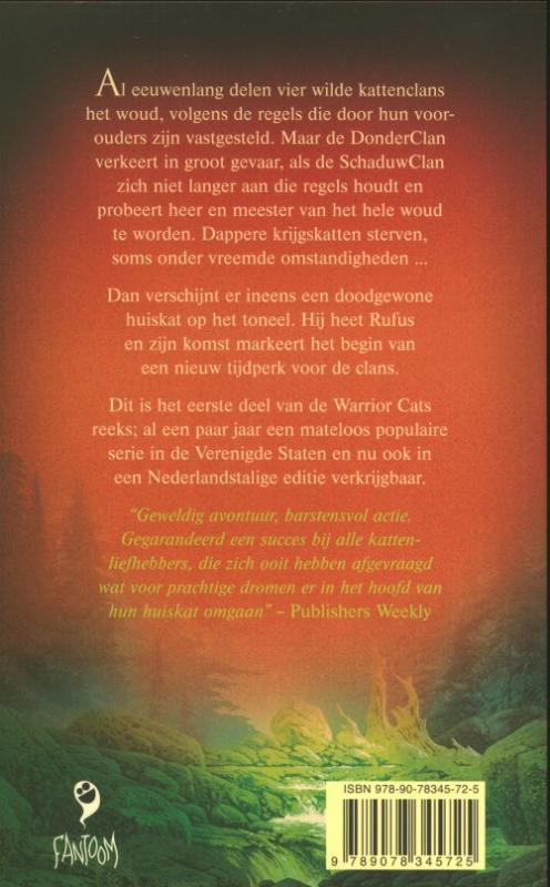 Achterkant van De wildernis in
