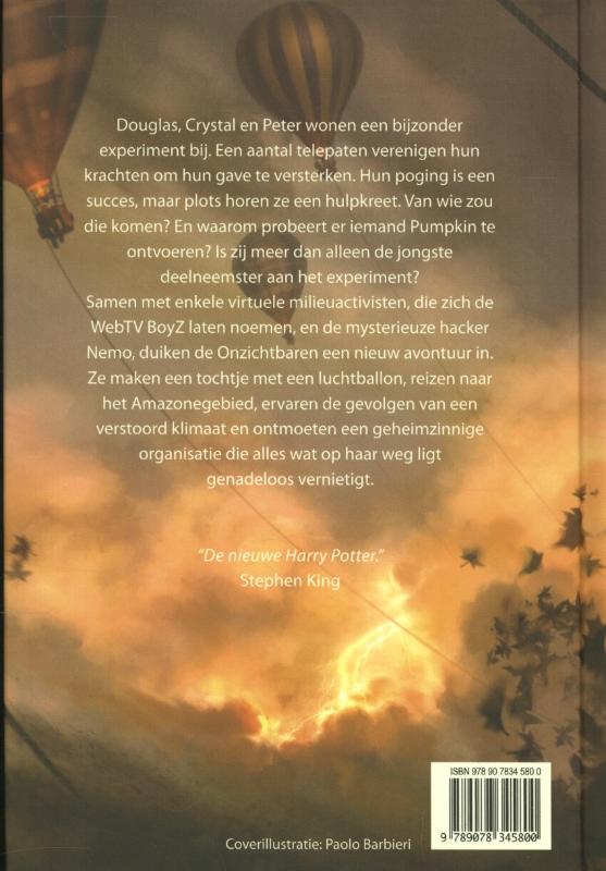 Achterkant van IV. De onzichtbaren