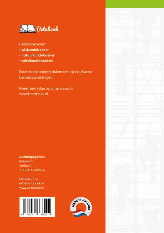 Achterkant van Kernboek 3