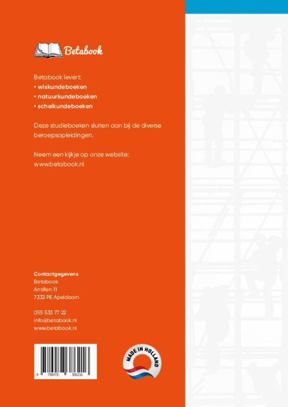 Achterkant van Werkboek 1