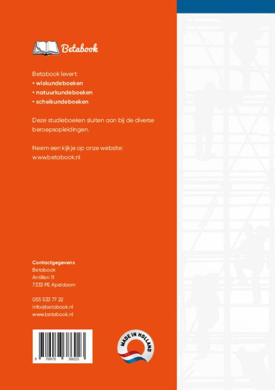Achterkant van Werkboek 2
