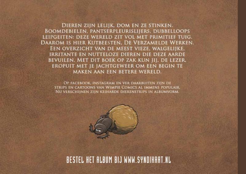 Achterkant van Kutbeesten