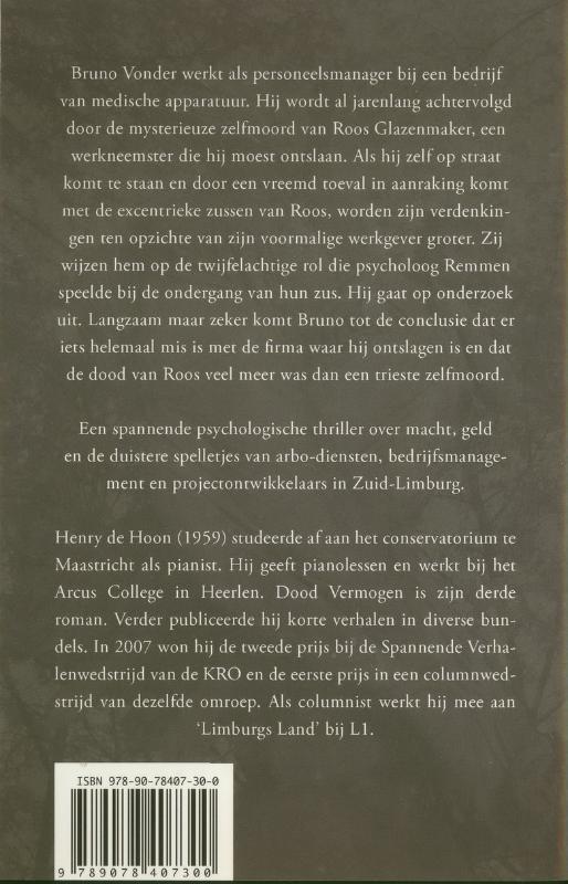 Achterkant van Dood vermogen