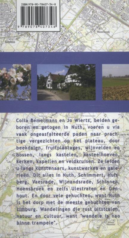 Achterkant van Gehuchtenwandelingen in groot Nuth