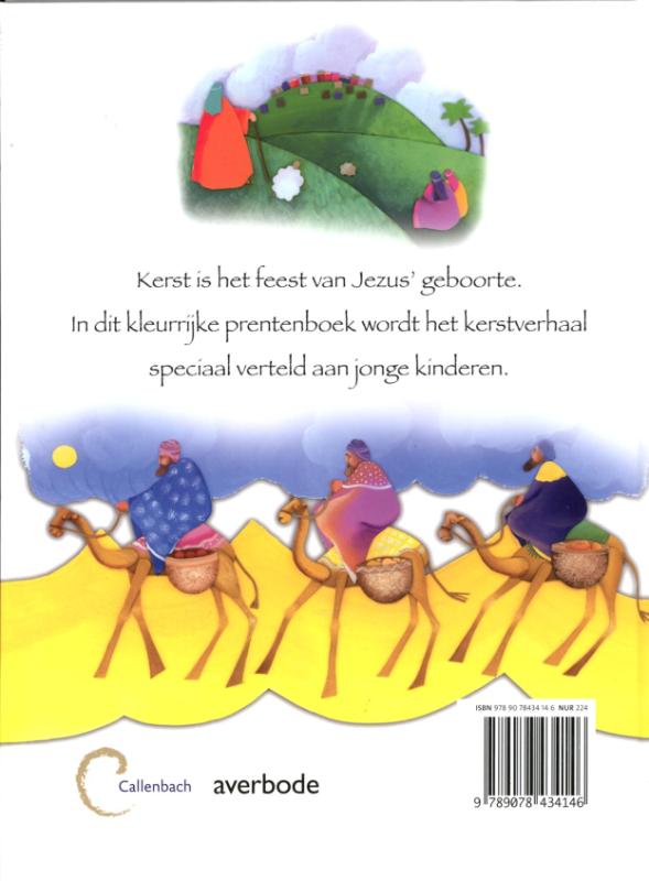 Achterkant van Het feest van kerst