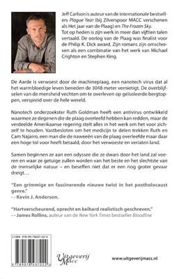 Achterkant van De oorlog van de Plaag