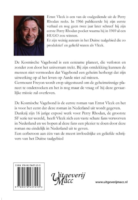 Achterkant van De kosmische vagebond