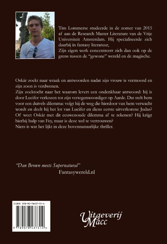 Achterkant van Het Lucifer dilemma