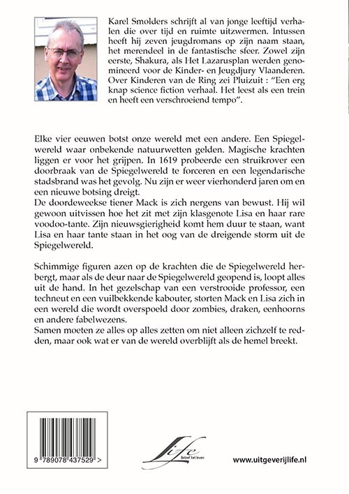 Achterkant van Gebroken hemel