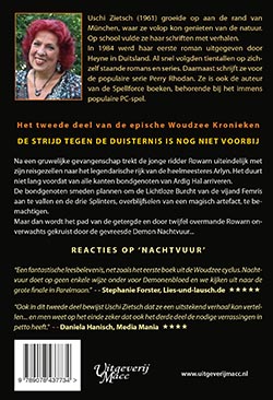 Achterkant van Nachtvuur
