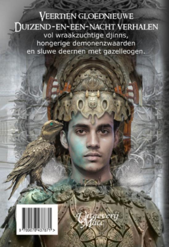 Achterkant van Welkom mijn prooi