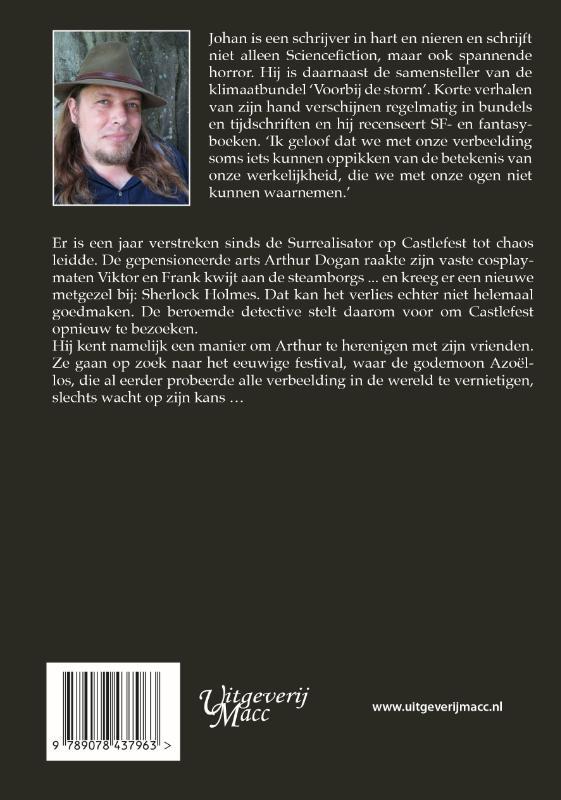 Achterkant van Het Castlefest Mysterie