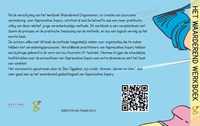 Achterkant van Het waarderend werkboek