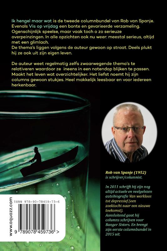 Achterkant van Ik hengel maar wat