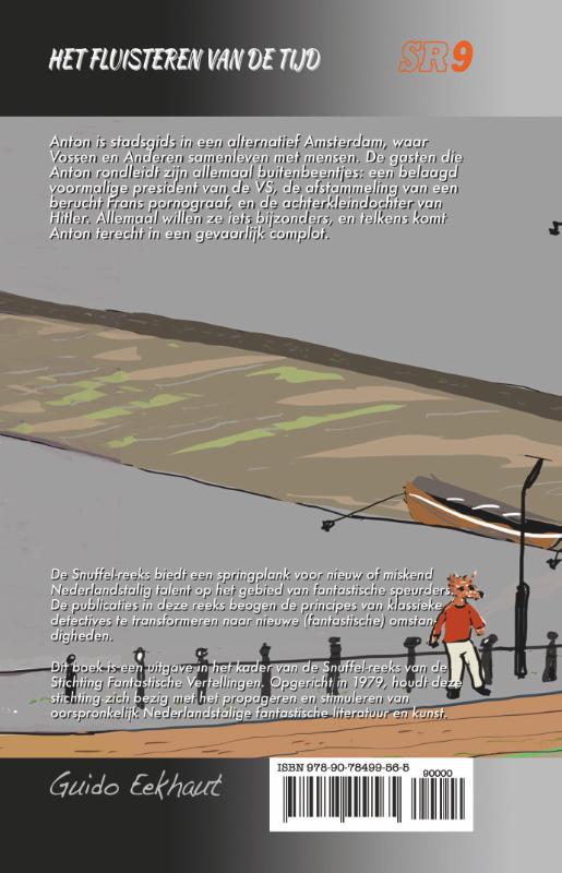 Achterkant van Het fluisteren van de tijd