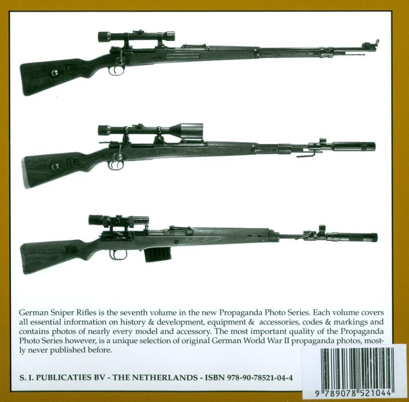 Achterkant van German Sniper Rifles
