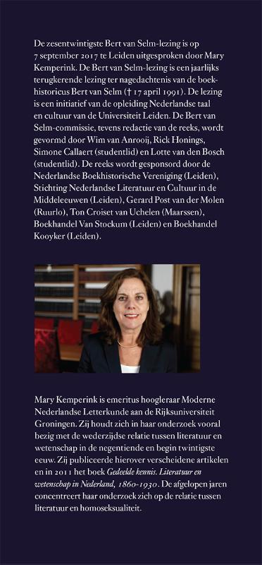 Achterkant van Literatuur als medisch zoeklicht