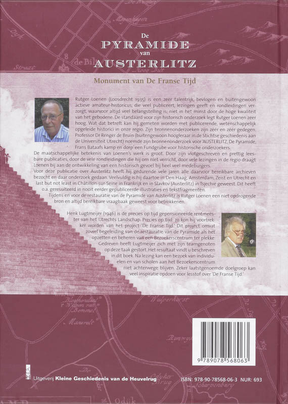 Achterkant van De Pyramide van Austerlitz