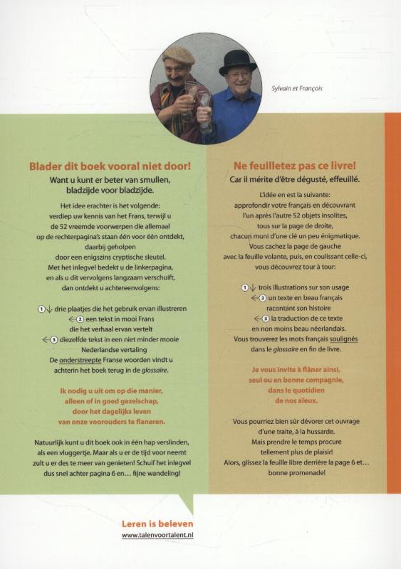 Achterkant van Mais qu'est-ce que c'est que ça?