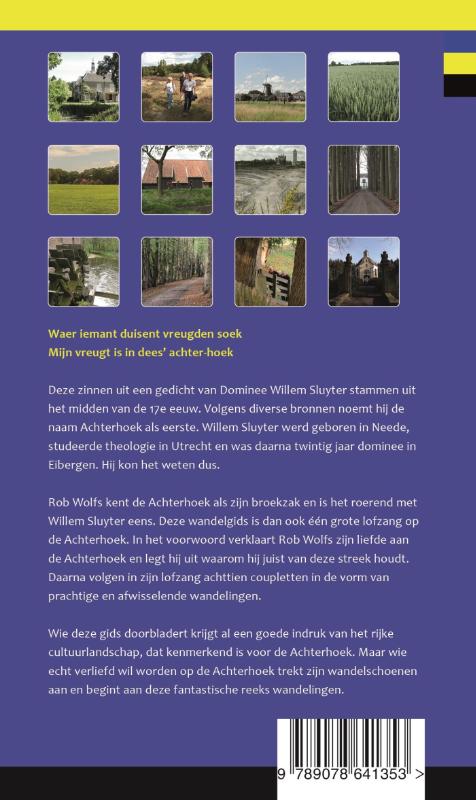 Achterkant van Wandelen over ongebaande paden in de Achterhoek