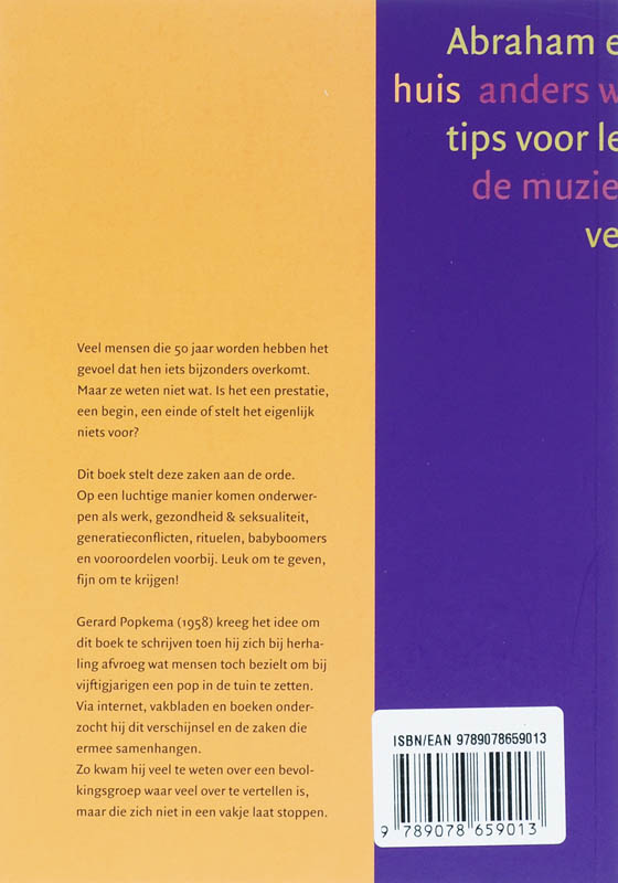 Achterkant van Vrolijk Vijftig
