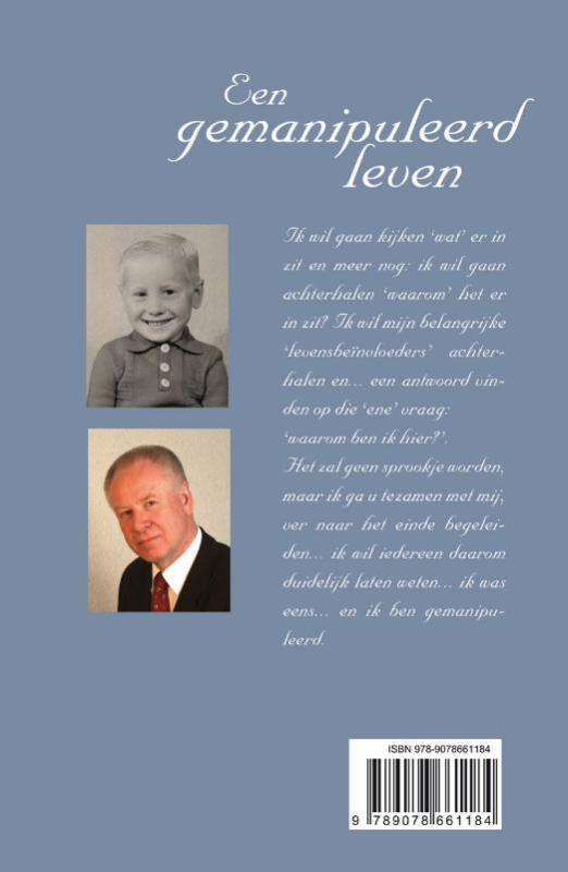 Achterkant van Een gemanipuleerd leven