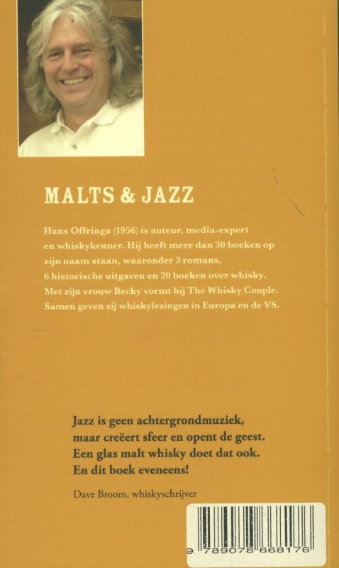 Achterkant van Malts & Jazz