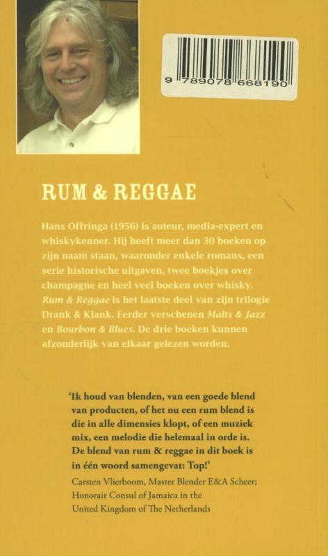 Achterkant van Rum & Reggae