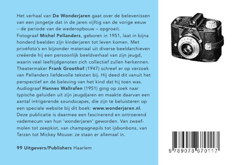 Achterkant van De Wonderjaren