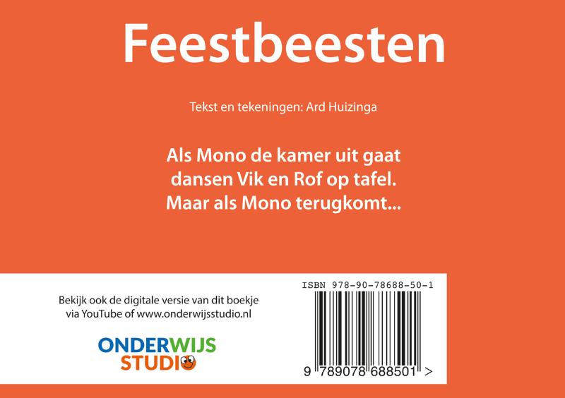 Achterkant van Feestbeesten