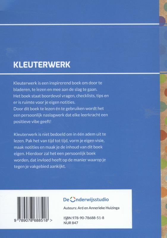 Achterkant van Kleuterwerk