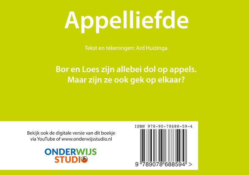 Achterkant van Appelliefde