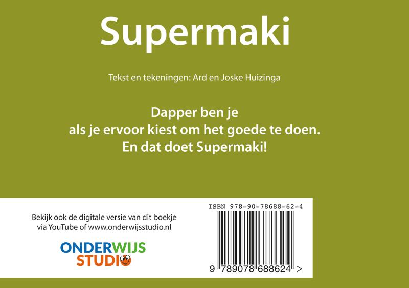 Achterkant van Supermaki