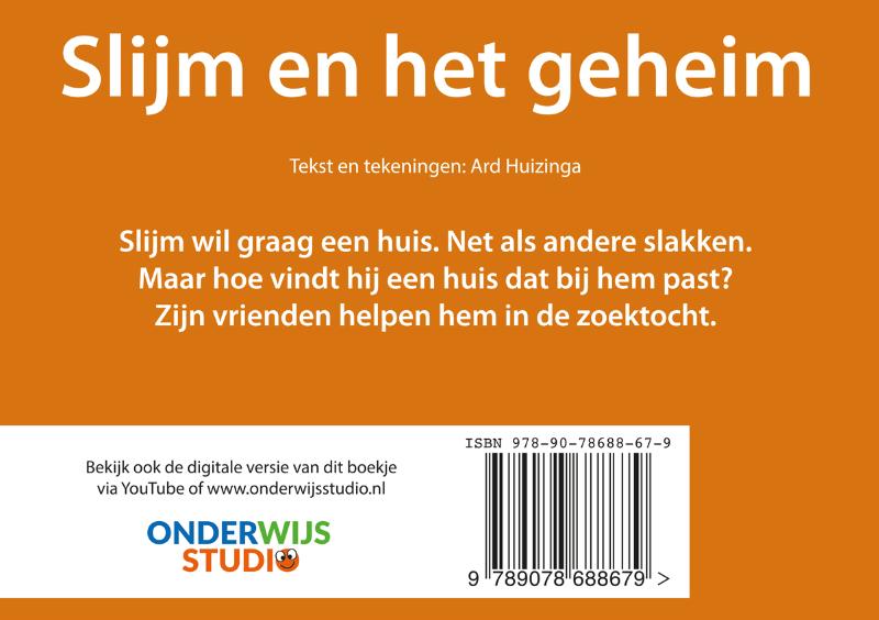 Achterkant van Slijm en het geheim