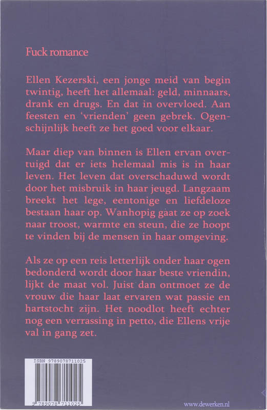 Achterkant van Fuck Romance