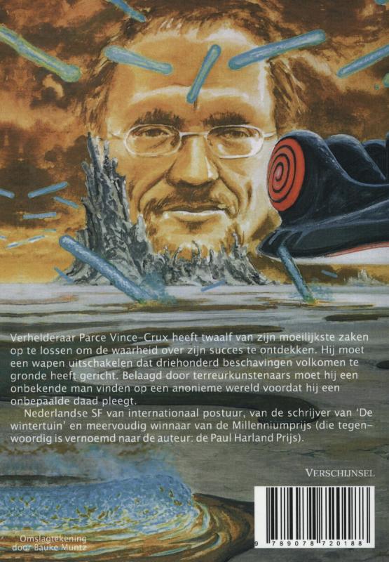Achterkant van De werelden van Vince-Crux