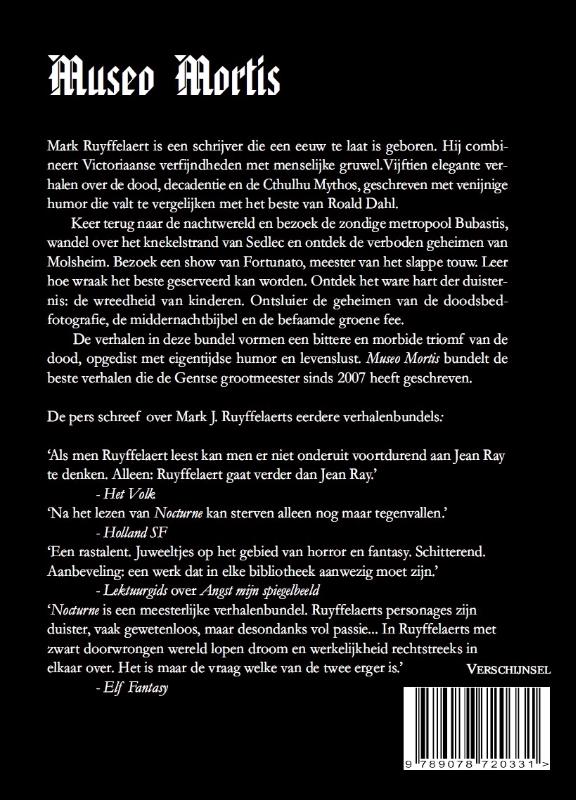 Achterkant van Museo Mortis