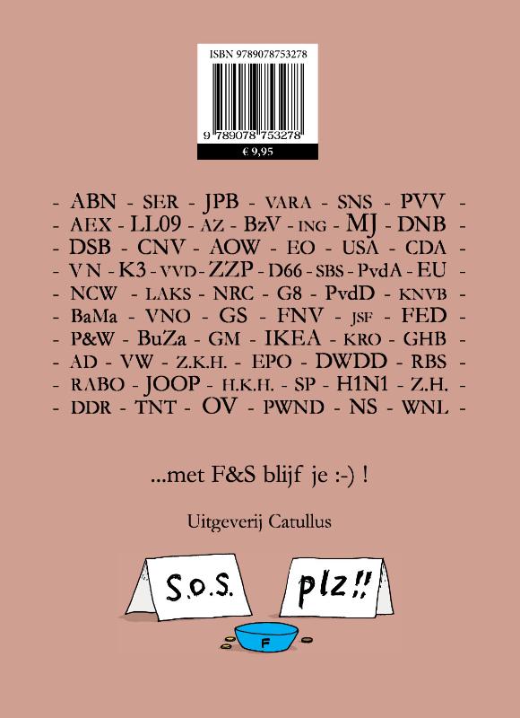Achterkant van Het afzien van 2009