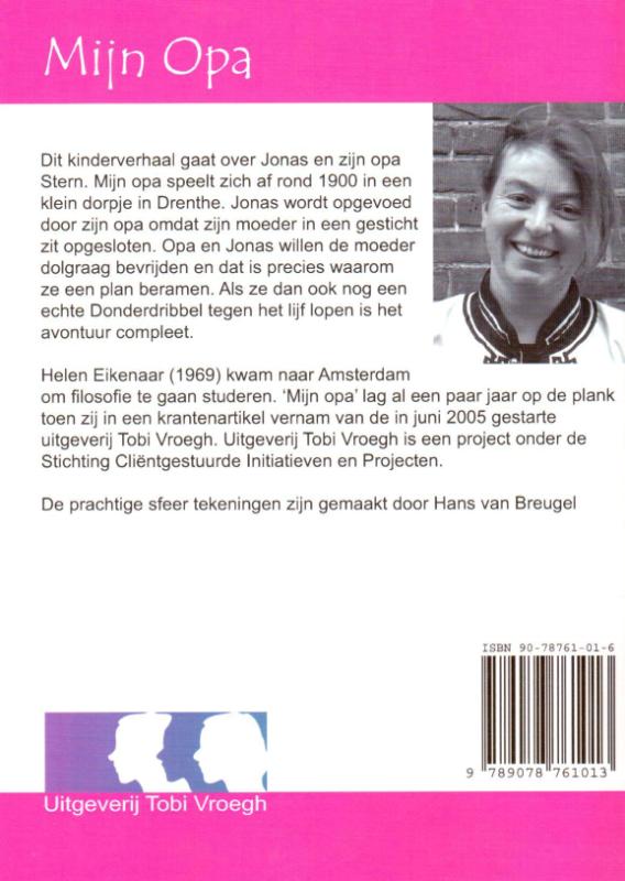 Achterkant van Mijn opa