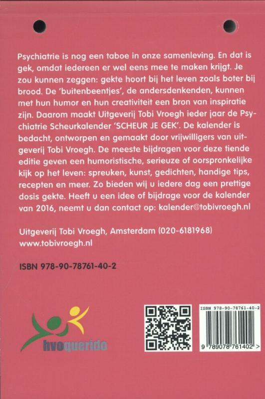 Achterkant van Scheur je gek!