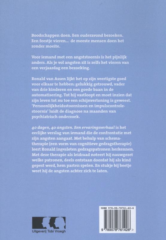 Achterkant van 40 dagen, 40 angsten
