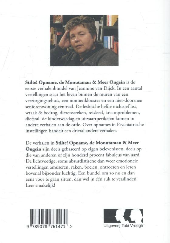 Achterkant van Stilte! Opname, de Monutaman & meer ongein